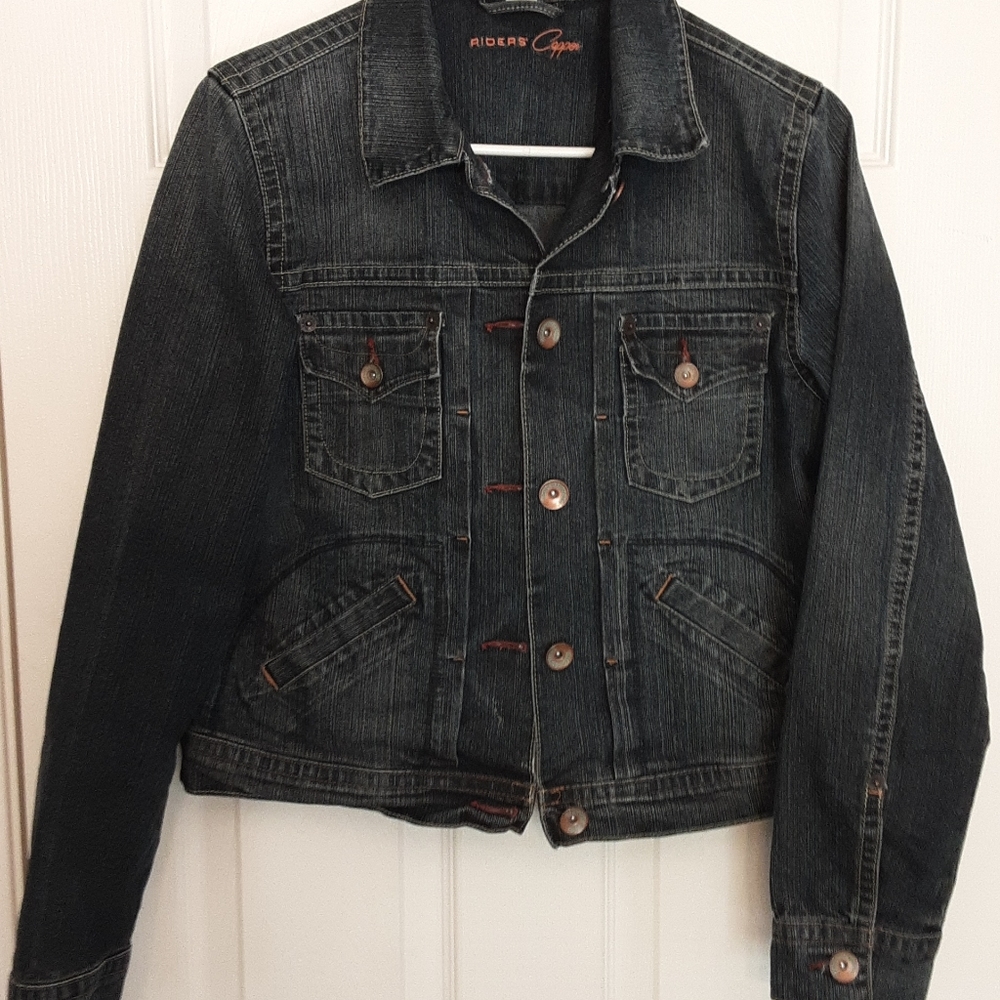 Dark denim jacket
